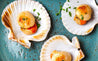 Half Shell Scallops 8/9cm - 1kg/pkt